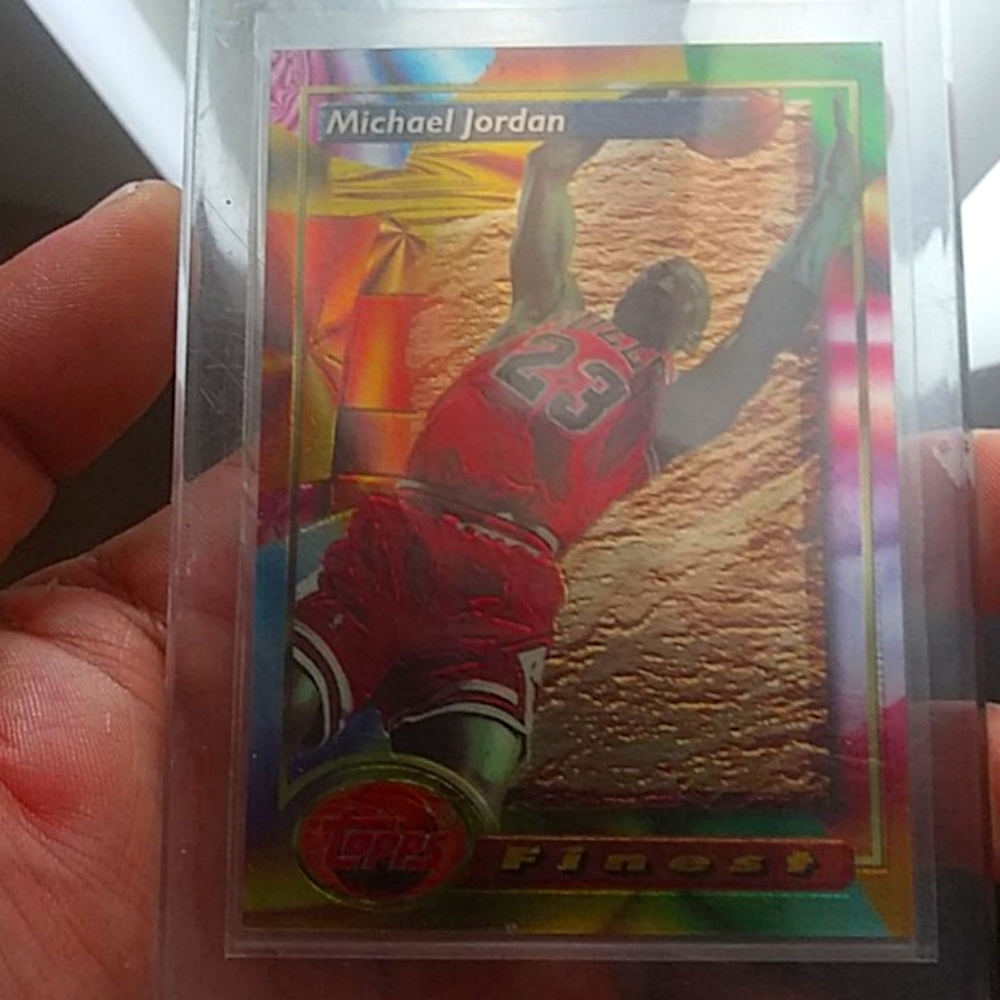 Michael Jordan Finest topps cars. Mint 💎